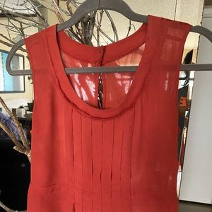 Club Monaco Silk Georgette Blouse